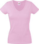 Fruit of the Loom – Lady-Fit Valueweight V-Neck T for embroidery and printing