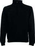 Fruit of the Loom – New Zip Neck Sweat hímzéshez és nyomtatáshoz