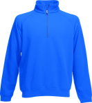 Fruit of the Loom – New Zip Neck Sweat for embroidery and printing