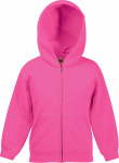 Fruit of the Loom – xKids Hooded Sweat Jacket for embroidery and printing