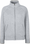 Fruit of the Loom – Premium Lady-Fit Sweat Jacket besticken und bedrucken lassen