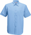 Fruit of the Loom – Men´s Short Sleeve Poplin Shirt for embroidery and printing