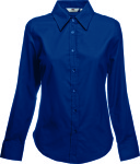 Fruit of the Loom – Lady-Fit Long Sleeve Oxford Blouse for embroidery and printing