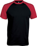 Kariban – Contrast Baseball T-Shirt for embroidery and printing