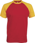 Kariban – Kontrast Baseball T-Shirt zum besticken und bedrucken