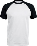 Kariban – Kontrast Baseball T-Shirt besticken und bedrucken lassen