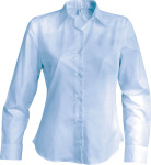 Kariban – Bügelfreie Damen Langarm Bluse Supreme zum besticken und bedrucken