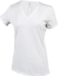 Kariban – Electra Ladies Short Sleeve V-Neck T-Shirt for embroidery and printing
