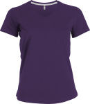 Kariban – Ladies Short Sleeve V-Neck T-Shirt for embroidery and printing