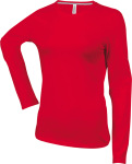 Kariban – Damen Langarm Rundhals T-Shirt besticken und bedrucken lassen