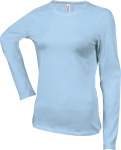 Kariban – Ladies Long Sleeve Crew Neck T-Shirt for embroidery and printing