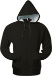 Kariban – Full Zip Heavyweight Hooded Sweatshirt hímzéshez és nyomtatáshoz