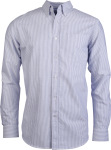 Kariban – Mens Long Sleeve Washed Oxford Shirt for embroidery and printing
