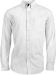 Kariban – Mens Long Sleeve Washed Oxford Shirt for embroidery and printing