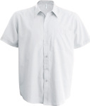 Kariban – Mens Short Sleeve Easy Care Cotton Poplin Shirt for embroidery and printing