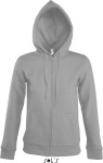 SOL’S – Women Hooded Zipped Jacket Seven besticken und bedrucken lassen