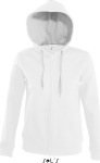 SOL’S – Contrast Hooded Zip Jacket Soul Women hímzéshez és nyomtatáshoz