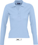 SOL’S – Ladies Longsleeve Polo Podium hímzéshez és nyomtatáshoz