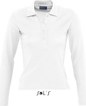 SOL’S – Ladies Longsleeve Polo Podium hímzéshez és nyomtatáshoz