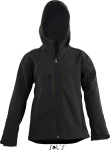 SOL’S – Kids Hooded Softshell Jacke Replay hímzéshez és nyomtatáshoz
