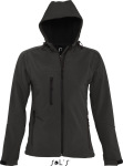 SOL’S – Womens Hooded Softshell Jacket Replay besticken und bedrucken lassen