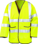 Result – Lightweight Safety Jacket for embroidery and printing