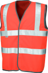 Result – Safety Hi-Viz Vest for embroidery and printing