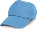 Result – Junior Cotton Cap besticken und bedrucken lassen