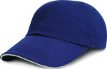 Result – Junior Heavy Brushed Cotton Cap (Sandwich-Schild) hímzéshez