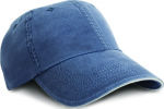 Result – Washed Sandwich Peak Cap for embroidery