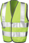 Result – Junior Safety Hi-Viz Vest besticken und bedrucken lassen