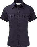 Russell – Ladies´ Roll Sleeve Shirt - Short Sleeve for embroidery and printing