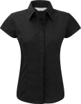 Russell – Ladies Cap Sleeve PolyCotton Easy Care Fitted Poplin Shirt for embroidery and printing