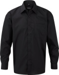 Russell – Men´s Long Sleeve Poly-Cotton Easy Care Poplin Shirt for embroidery and printing