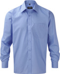 Russell – Men´s Long Sleeve Poly-Cotton Easy Care Poplin Shirt for embroidery and printing