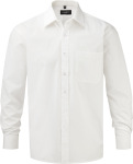Russell – Langarm Popeline-Hemd (100% Baumwolle) zum besticken und bedrucken