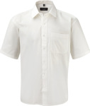 Russell – Men´s Short Sleeve Pure Cotton Easy Care Poplin Shirt for embroidery and printing