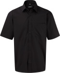 Russell – Kurzarm Popeline-Hemd (100% Baumwolle) zum besticken und bedrucken