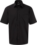 Russell – Men´s Short Sleeve Pure Cotton Easy Care Poplin Shirt for embroidery and printing