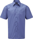 Russell – Men´s Short Sleeve Pure Cotton Easy Care Poplin Shirt for embroidery and printing