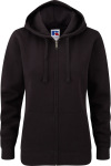 Russell – Ladies Authentic Zipped Hood hímzéshez és nyomtatáshoz