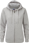 Russell – Ladies Authentic Zipped Hood besticken und bedrucken lassen