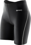 Spiro – Ladies Bodyfit Base Layer Shorts besticken und bedrucken lassen