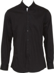 Kustom Kit – Contrast Premium Oxford Shirt Button besticken und bedrucken lassen