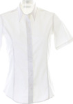 Kustom Kit – Womens City Business Shirt Short Sleeved besticken und bedrucken lassen