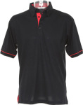Kustom Kit – Button Down Collar Contrast Polo Shirt for embroidery and printing