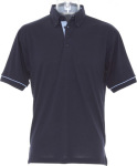 Kustom Kit – Button Down Collar Contrast Polo Shirt besticken und bedrucken lassen