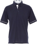 Kustom Kit – Button Down Collar Contrast Polo Shirt zum besticken und bedrucken