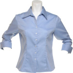 Kustom Kit – Women´s Corporate Oxford Shirt 3/4-Sleeve besticken und bedrucken lassen