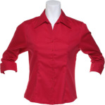 Kustom Kit – Women´s Corporate Oxford Shirt 3/4-Sleeve for embroidery and printing